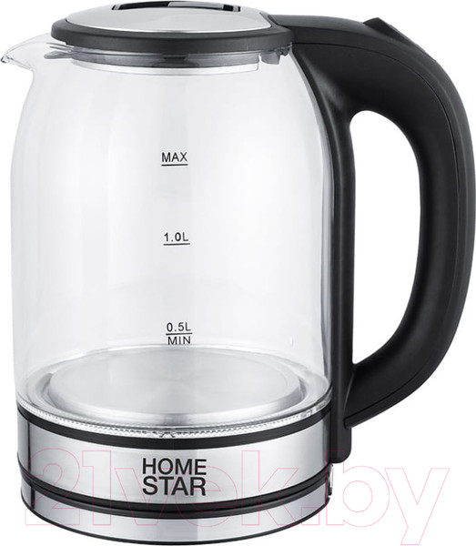 Изображение товара Электрочайник HomeStar HS-1042 (черный)