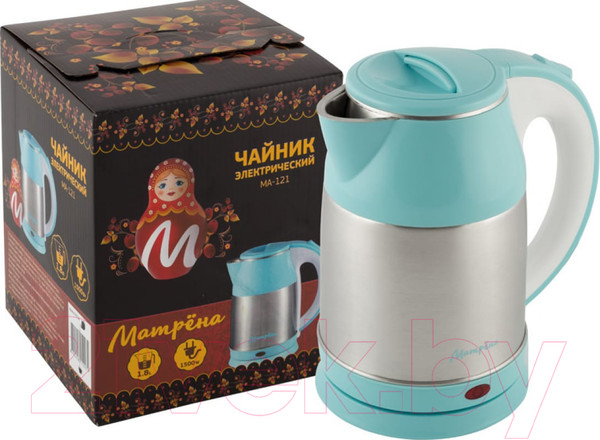 Изображение товара Электрочайник Матрена МА-121 / 007364 (голубой)
