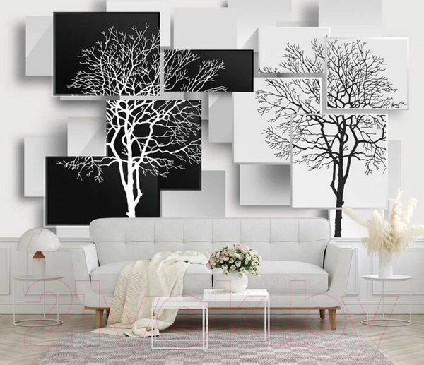 Изображение товара Фотообои листовые Citydecor Дерево инь-янь 3D (468x265)