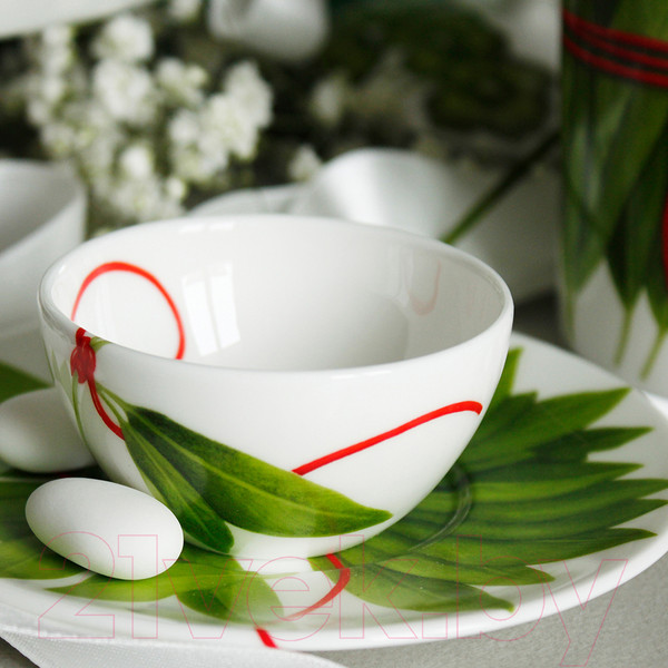 Изображение товара Салатник Taitu Fil Rouge Foglie 5-193