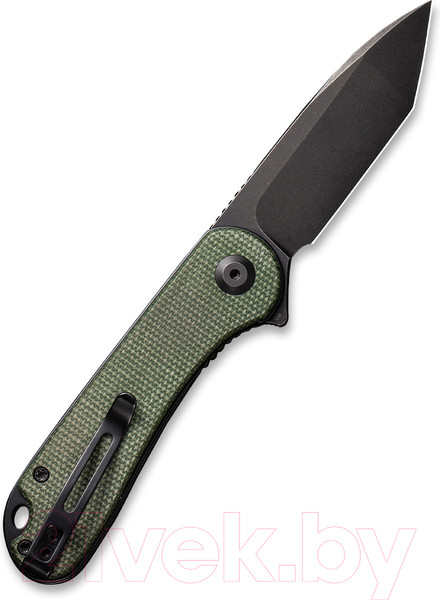 Изображение товара Нож складной Civivi Elementum D2 Steel Black Stonewashed Handle / C907T-E (green micarta)