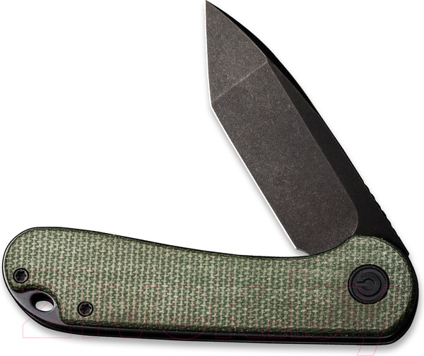 Изображение товара Нож складной Civivi Elementum D2 Steel Black Stonewashed Handle / C907T-E (green micarta)