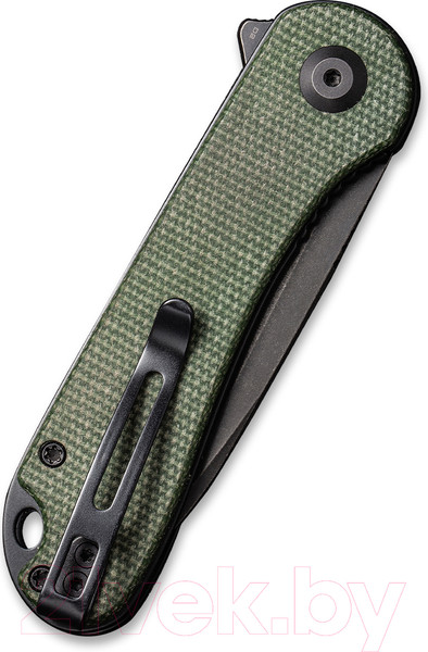Изображение товара Нож складной Civivi Elementum D2 Steel Black Stonewashed Handle / C907T-E (green micarta)