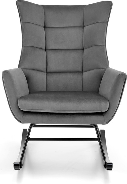 Изображение товара Кресло-качалка Halmar Bazalto (серый)