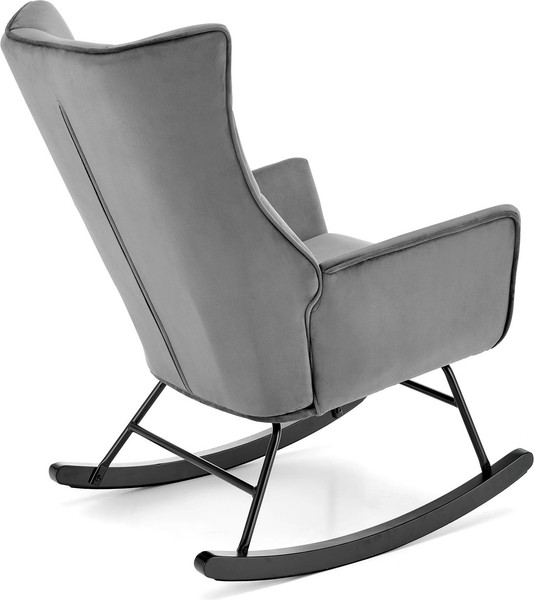 Изображение товара Кресло-качалка Halmar Bazalto (серый)