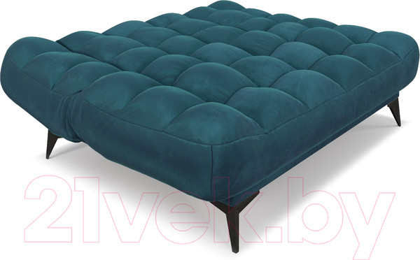 Изображение товара Диван Mebel-Ars Арно (бархат сине-зеленый Star Velvet 43 Black Green)