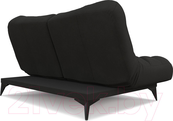 Изображение товара Диван Mebel-Ars Арно (велюр черный НВ-178 17)