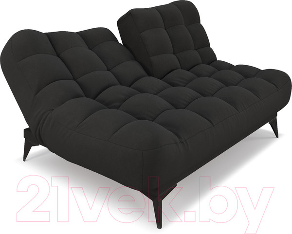 Изображение товара Диван Mebel-Ars Арно (велюр черный НВ-178 17)