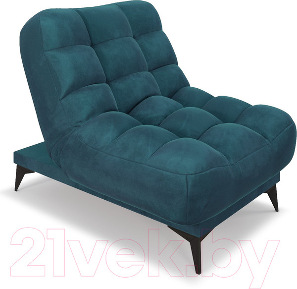 Изображение товара Кресло-кровать Mebel-Ars Арно (бархат сине-зеленый Star Velvet 43 Black Green)