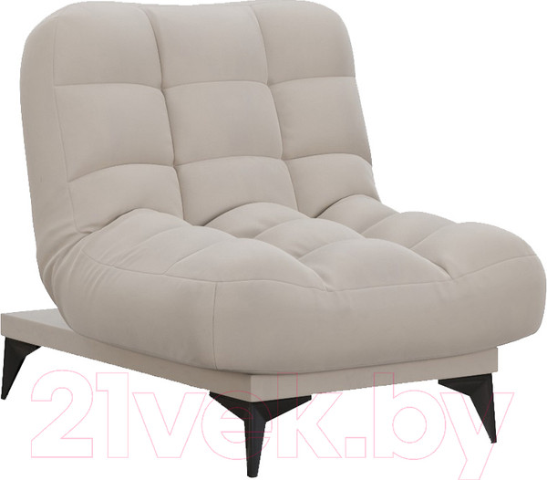 Изображение товара Кресло-кровать Mebel-Ars Арно (бархат бежевый Star Velvet 6 Light Biege)