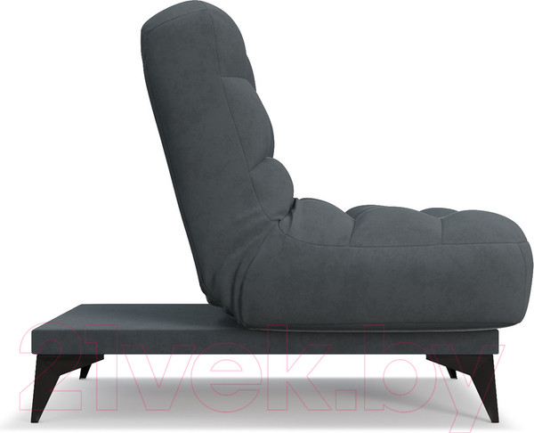 Изображение товара Кресло-кровать Mebel-Ars Арно (велюр серо-синий HB-178 26)