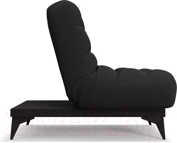 Изображение товара Кресло-кровать Mebel-Ars Арно (велюр черный HB-178 17)