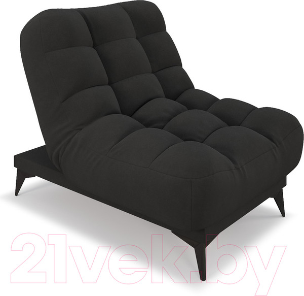 Изображение товара Кресло-кровать Mebel-Ars Арно (велюр черный HB-178 17)