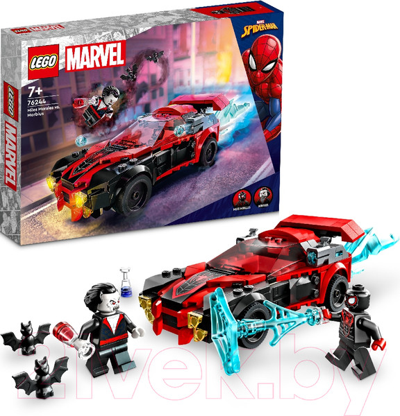Изображение товара Конструктор Lego Marvel Super Heroes Майлз Моралес против Морбиуса 76244