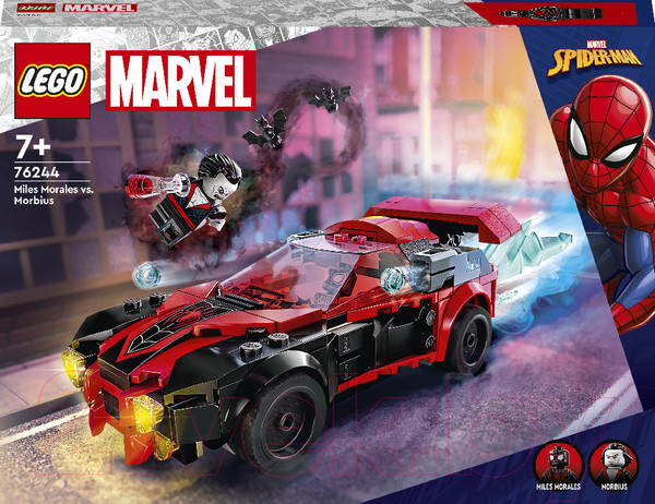 Изображение товара Конструктор Lego Marvel Super Heroes Майлз Моралес против Морбиуса 76244