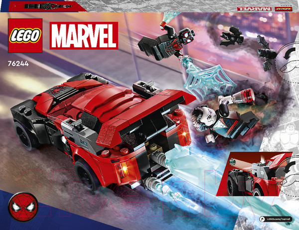 Изображение товара Конструктор Lego Marvel Super Heroes Майлз Моралес против Морбиуса 76244