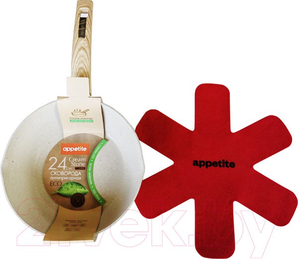 Изображение товара Сковорода Appetite Cream Stone CR2241