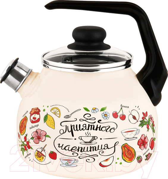Изображение товара Чайник со свистком Appetite Приятного аппетита 4с209я