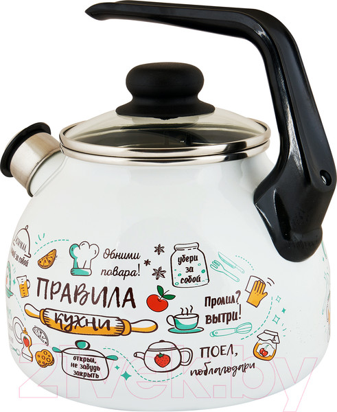 Изображение товара Чайник со свистком Appetite Правила кухни 4с209я