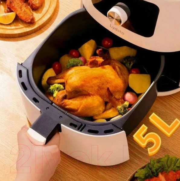 Изображение товара Аэрогриль Lydsto Air Fryer 5L XD-ZNKQZG03 (белый)