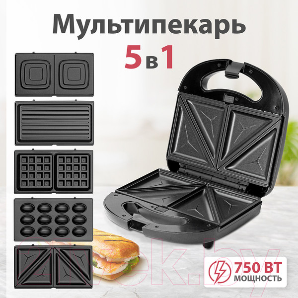 Изображение товара Мультипекарь Atlanta ATH-1060 (черный)