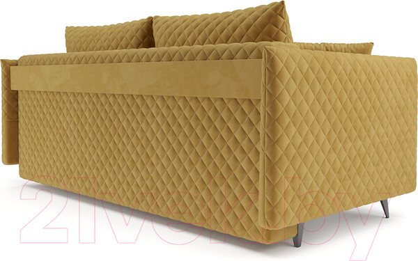 Изображение товара Диван Mebel-Ars Вашингтон (Cabrio 27 желтый)