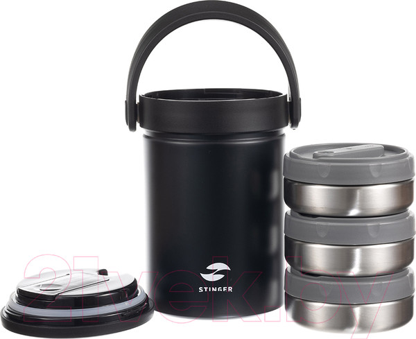 Изображение товара Термос для еды STINGER HR-1700-17 (черный)