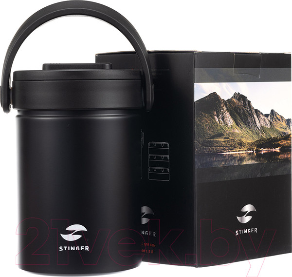 Изображение товара Термос для еды STINGER HR-1700-17 (черный)