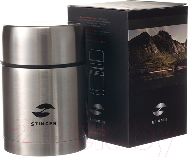 Изображение товара Термос для еды STINGER HTH-700-1 (серебристый)
