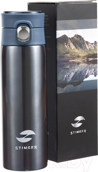 Изображение товара Термокружка STINGER HD-420-83BLU (синий)