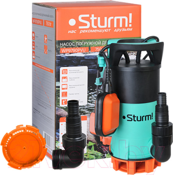 Изображение товара Дренажный насос Sturm! WP9790PVU