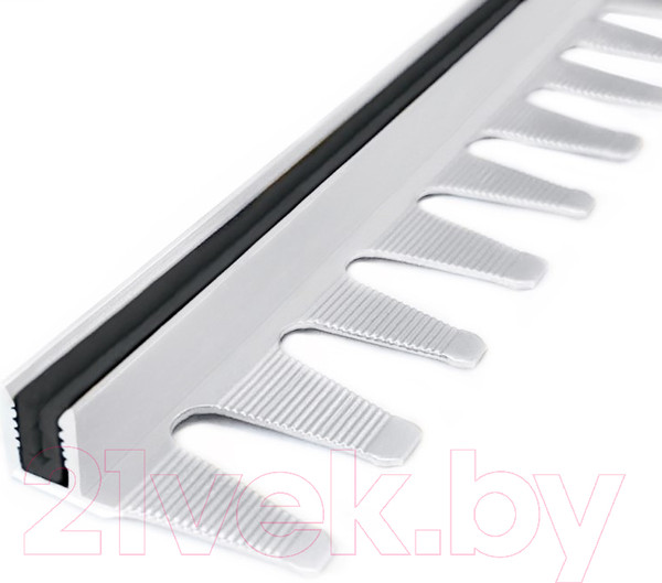 Изображение товара Профиль декоративный Русский Профиль Т-образный Анодированный 20мм 0.9м (серебро матовое)