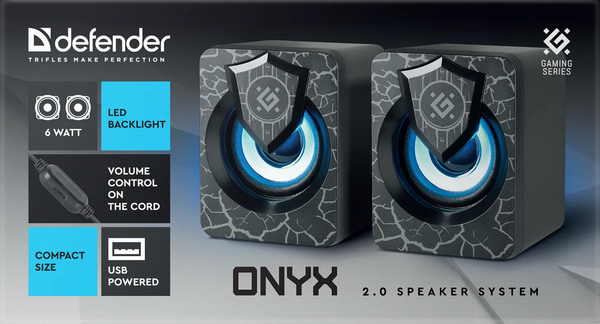 Изображение товара Мультимедиа акустика Defender Onyx / 65038 (черный)