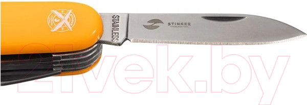 Изображение товара Нож швейцарский STINGER FK-K5011ALLB (оранжевый)
