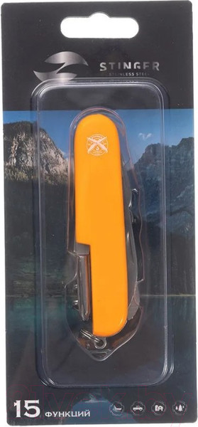 Изображение товара Нож швейцарский STINGER FK-K5011ALLB (оранжевый)