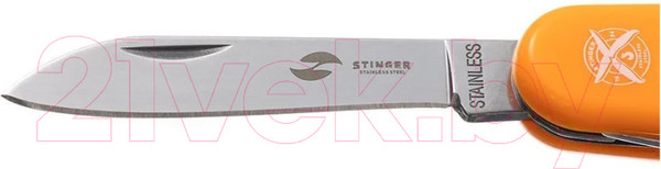 Изображение товара Нож швейцарский STINGER FK-K5017-5P (оранжевый)