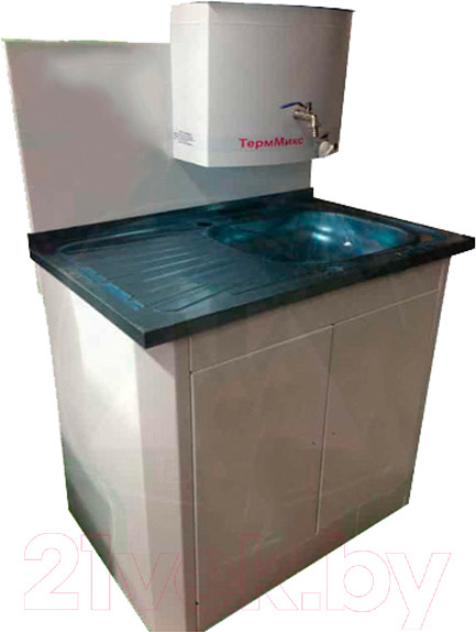 Изображение товара Умывальник для дачи ТермМикс Тандем СВ-341347 (нержавеющая сталь/белый)