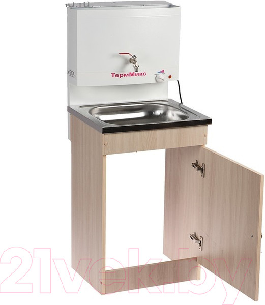 Изображение товара Умывальник для дачи ТермМикс СВ-483628 (деревянная тумба/белый)