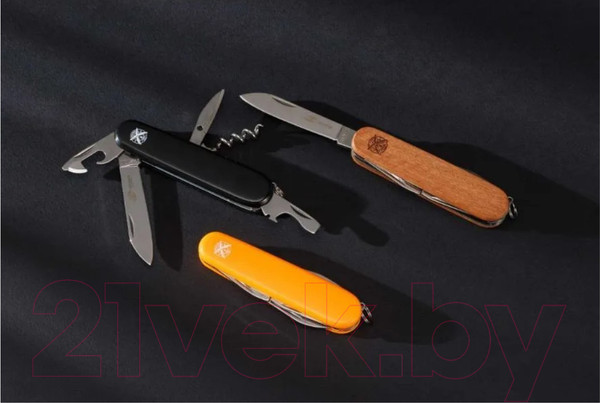 Изображение товара Нож швейцарский STINGER FK-K5019-5P (дерево)