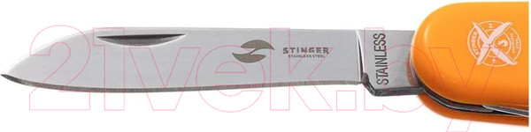Изображение товара Нож швейцарский STINGER FK-K5017-5PB (оранжевый)