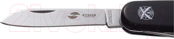 Изображение товара Нож швейцарский STINGER FK-K5018-5PB (черный)