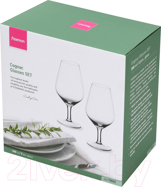Изображение товара Набор бокалов Fissman 19042 (2шт)