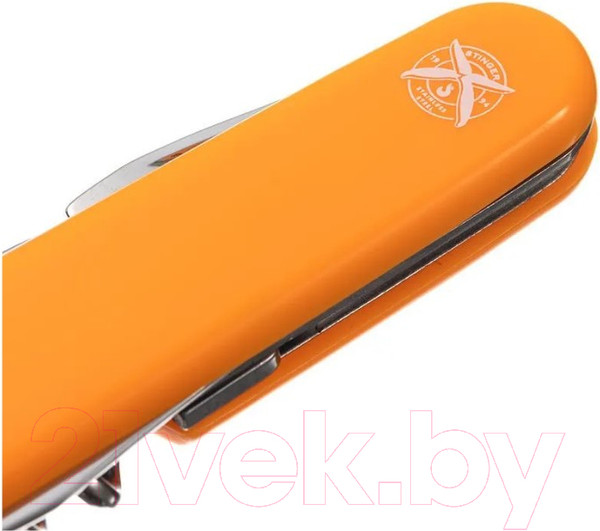 Изображение товара Нож швейцарский STINGER FK-K5017-6PB (оранжевый)