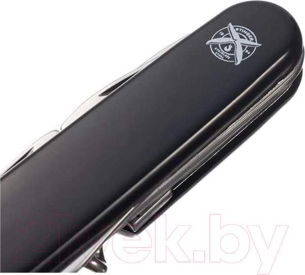 Изображение товара Нож швейцарский STINGER FK-K5018-6PB (черный)