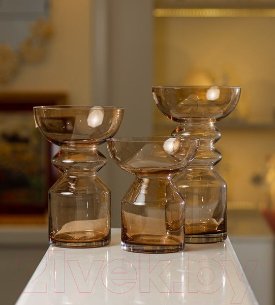 Изображение товара Ваза Andrea Fontebasso Glass Design Beige Moov / GD5VA8M0BEI