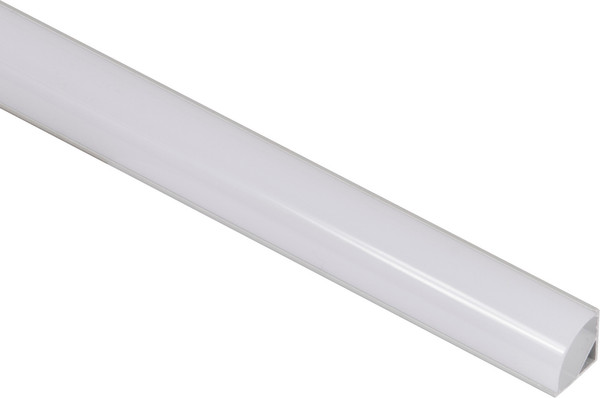 Изображение товара Профиль для светодиодной ленты AKS Orion-1616C угловой с круглым экраном (3м, алюминий)