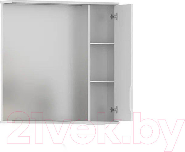 Изображение товара Шкаф с зеркалом для ванной Volna Adel 70 R (белый)