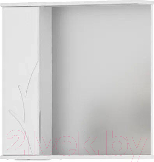 Изображение товара Шкаф с зеркалом для ванной Volna Adel 70 L (белый)