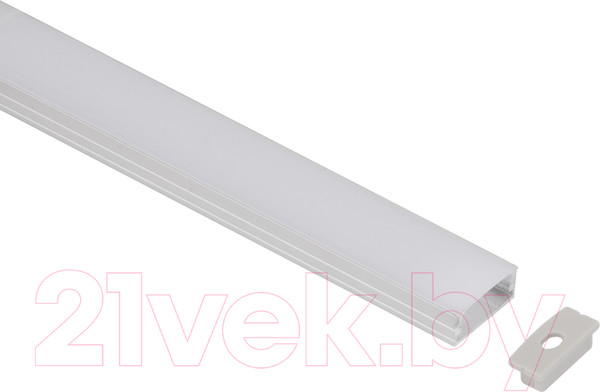 Изображение товара Профиль для светодиодной ленты AKS Sirius-2310M накладной с экраном (2м, алюминий)