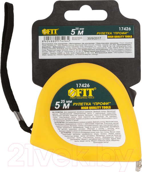 Изображение товара Рулетка FIT Профи / 17426
